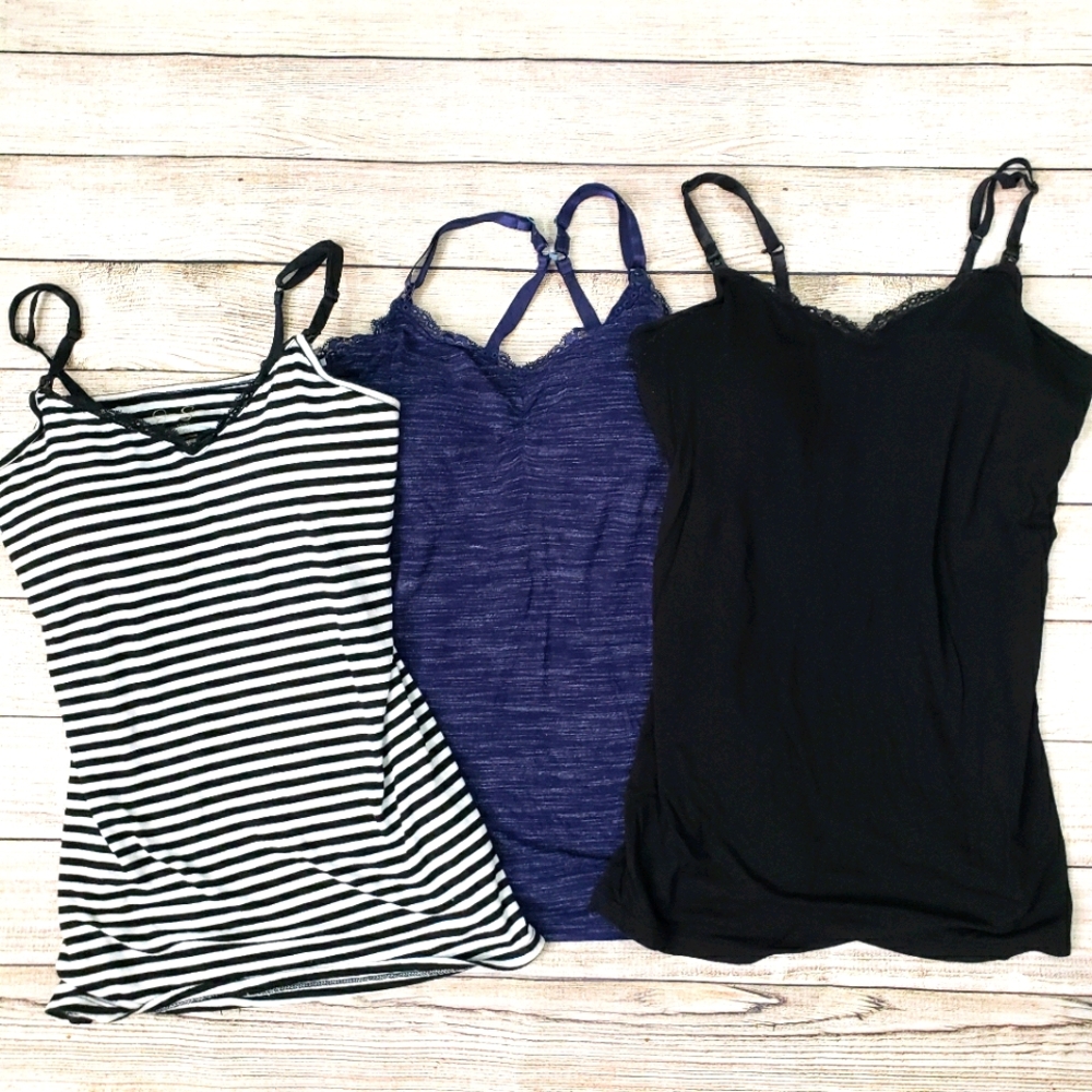 3 Jessica Simpson nursing tanks